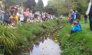 The Annual PTA Duck Race